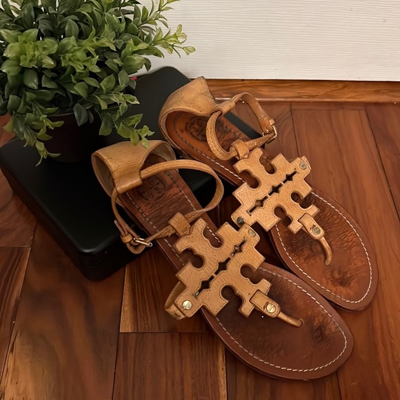 Tory Burch Shoes - Tory Burch Miller with Ankle strap and heel cover size 40